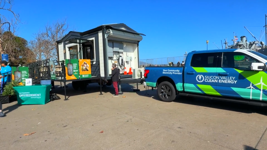 Pop-up all-electric mobile home in San Francisco demonstrates carbon-free buildings of the future — CBS Bay Area (KPIX), Cupertino Technology news