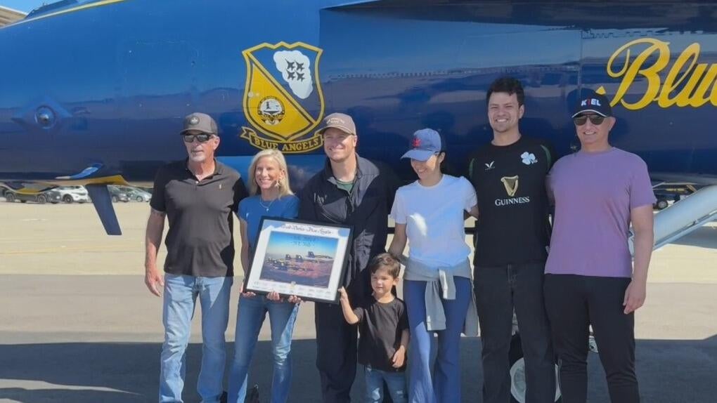 Glens Academy soccer club exec chosen for U.S. Navy Blue Angels flight — CBS Bay Area (KPIX), Cupertino Arts news