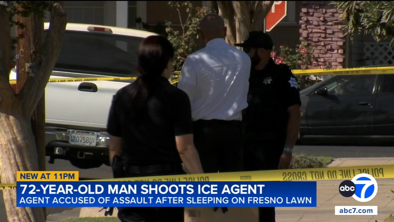 Off-duty ICE agent shot after assaulting 72-year-old man and his daughter at Fresno home, police say
— ABC 7 Bay Area, Cupertino Health news