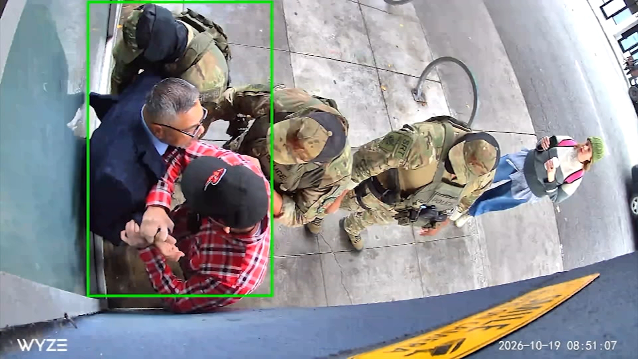 Video of masked ICE arrest in San Francisco's SoMa neighborhood sparks outrage
       — ABC 7 Bay Area