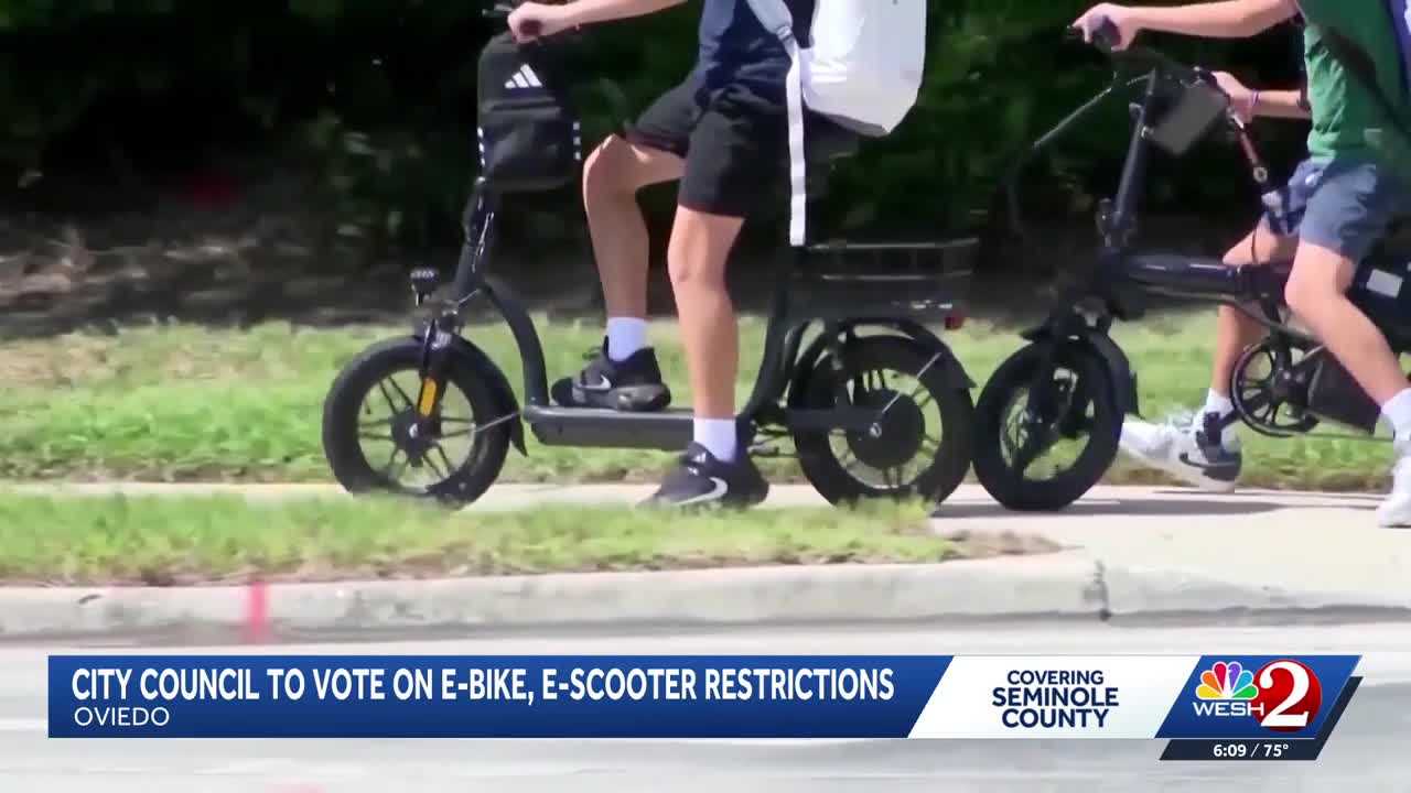 Oviedo city council to vote on micromobility rules to improve sidewalk safety — WESH 2 Orlando, Cupertino Government news
