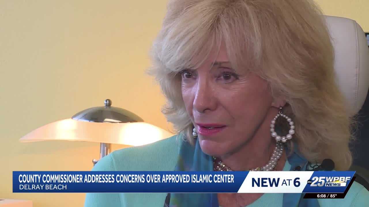 Palm Beach County Commissioner Maria Sachs addresses Islamic center concerns — WPBF West Palm Beach, Cupertino Schools news
