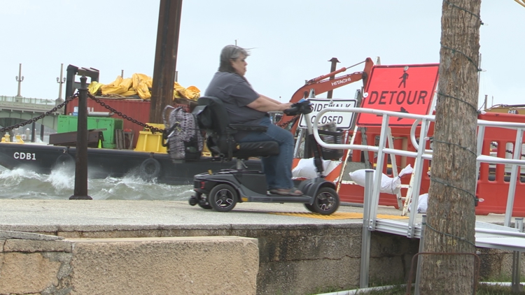 FDOT plans ahead for King Tide as Matanzas River seawall project prompts pedestrian detour — First Coast News Local, Cupertino Schools news