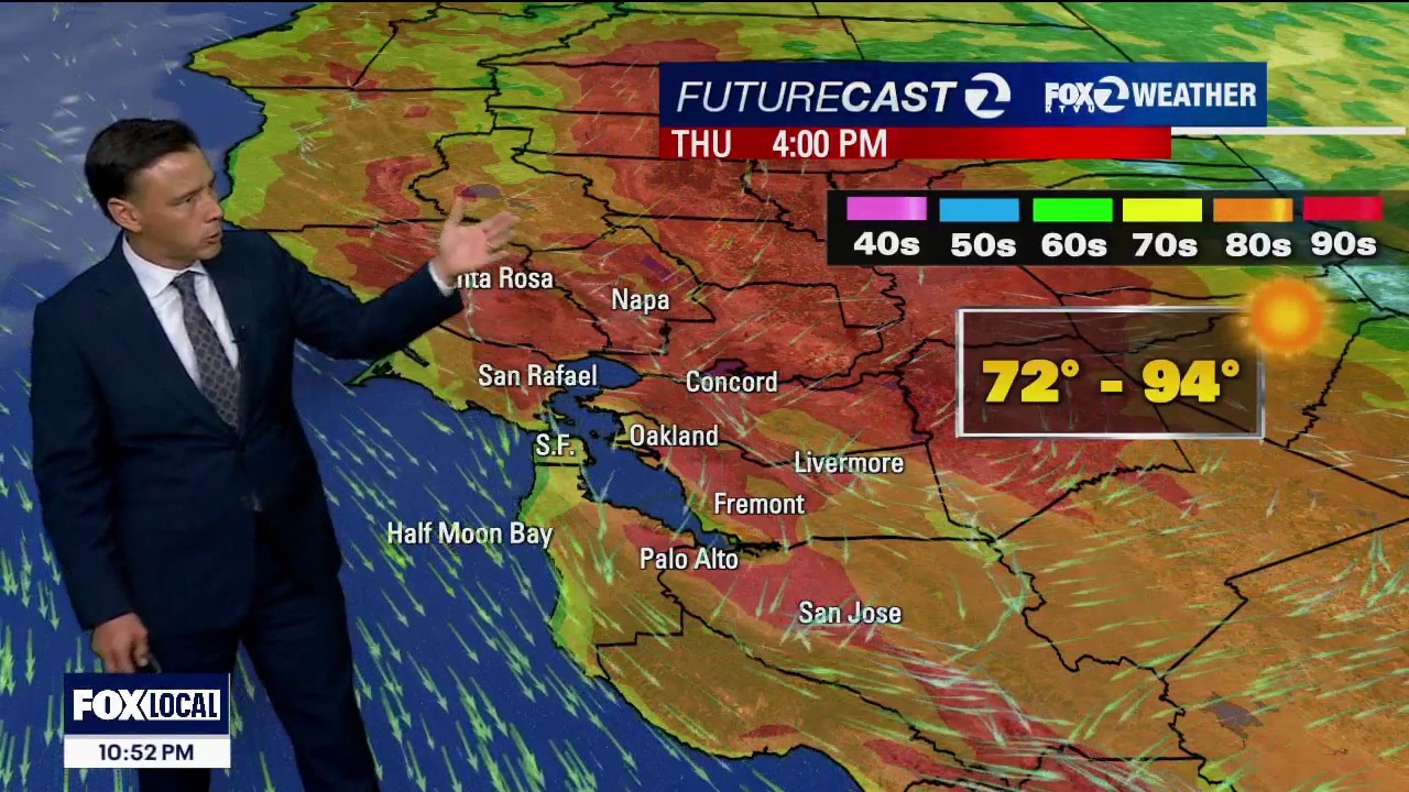Warmer Thursday — KTVU FOX 2 Bay Area