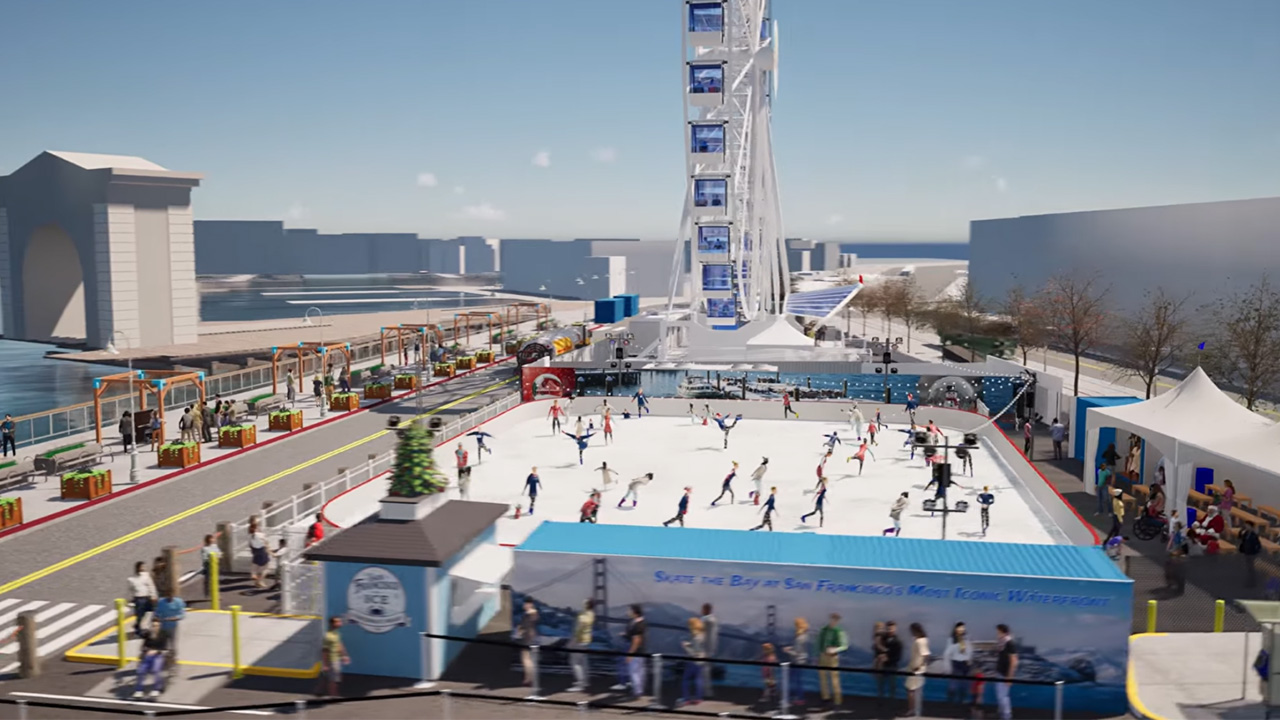 Waterfront ice rink: This popular Bay Area destination is getting its first ever ice rink — KTVU FOX 2 Bay Area, Cupertino Sports news